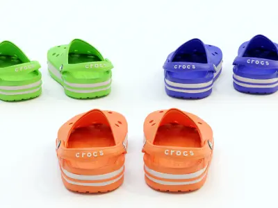 Crocs clogs 3D model