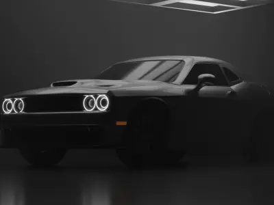 Dodge SRT HellCat 3D model