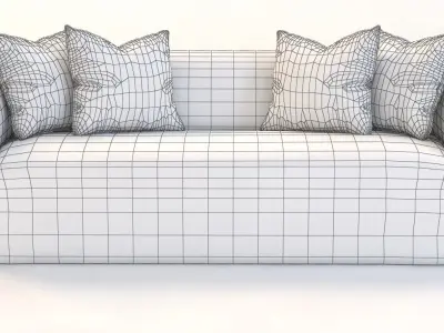 Castellammare Sofa 3D model