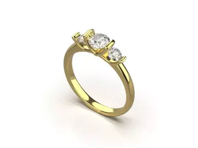  ring code 254 3D print model