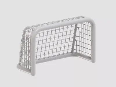 Football Goal post Low-poly 3D model