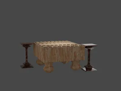Shogi-Japanese Chess 3D model