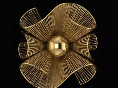 Turkish  Ring 3D print model