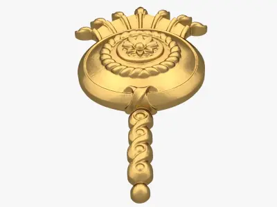 Classic decor ornament 225 3D model
