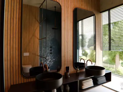 2026 Modern Modular house 1 for Blender Eevee and Cycles 3D model