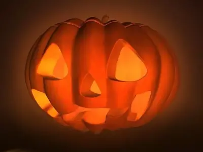 Halloween pumpkin 3D Model 3D model