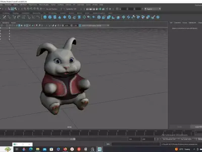 easter bunny Free 3D model