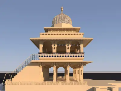 City Palace Zenana Mahal 3D model