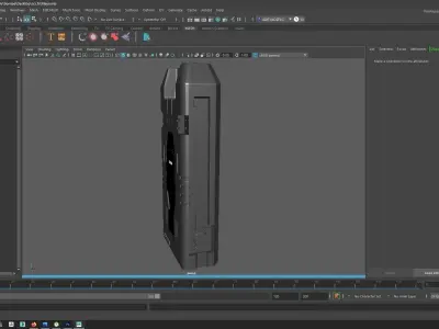 Sci-Fi Crate Free 3D model
