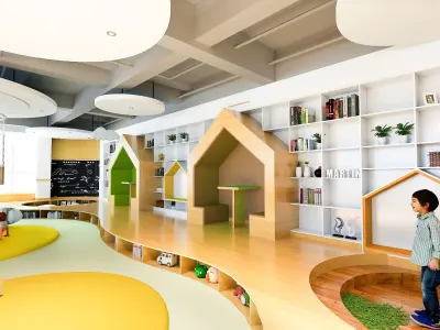 Kindergarten Activity Room - Preschool Classroom 3D Model Low-poly 3D model