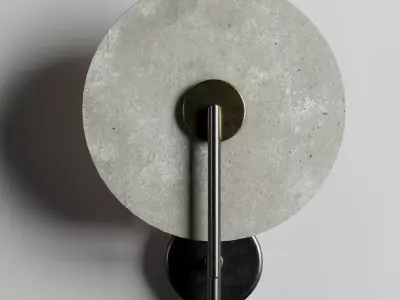 aromas erto g9 wall lamp Low-poly 3D model