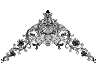 Decorative Ornamental 01 3D model
