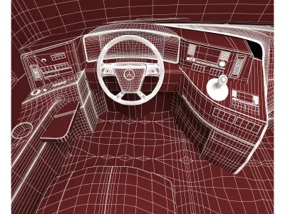 BENZ TRAVEGO BUS 3D model