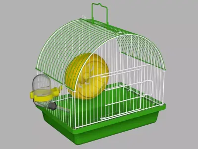 Hamster Cage 1 3D model