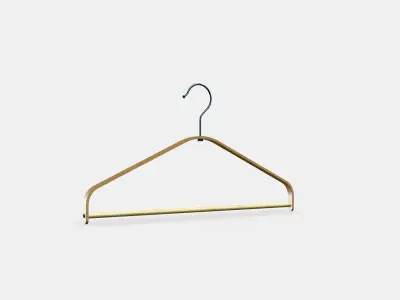 HOSVANS clothes hanger Low-poly 3D model