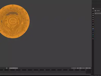 Exquisite Hollow Floral Sphere Decorative Ornament  3D print model