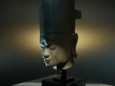 Vishnu Head 3D model