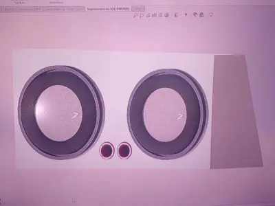 CAIXA DE SOM AUTOMOTIVO MINIATURA ZETTA AUDIO 3D print model