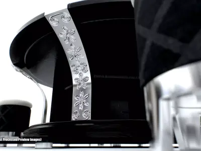 Round Table Set 02 3D model