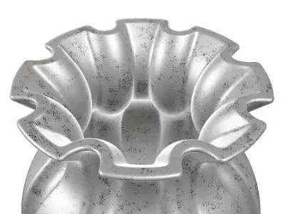 Ceramic Decor Vase 3D model