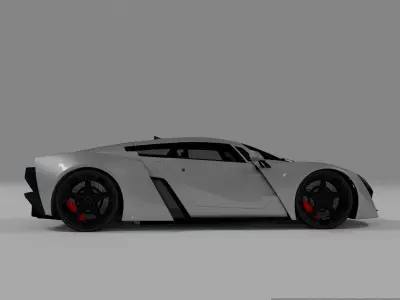 Marussia B2 3D model