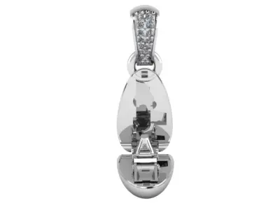 MENS CAR SHAPE PENDANT 3D PRINTABLE MODEL  3D print model