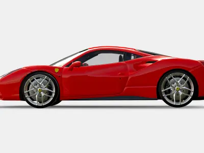 Ferrari 488 GTB 3D model