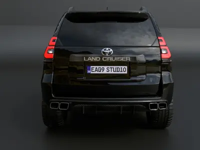 2022 Toyota Prado VXL OFFROAD Tuned 3D model