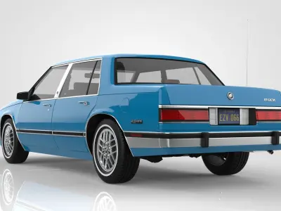 Buick LeSabre 1986 3D model