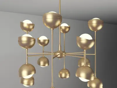 Seed Chandelier 3D model