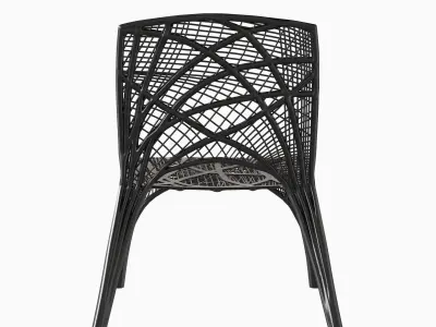 Carbon-Fibre chair Marleen Kaptein for Label Breed 3D model