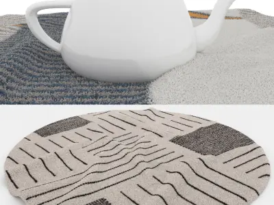 Rugs No 945 Low-poly 3D model