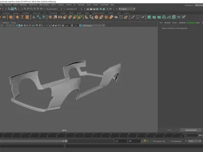 Volvo 340 GL 1990 Rc shell 3D print model