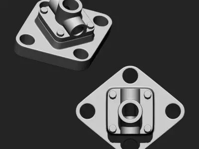 Plumbing Parts IMM Brush Pack 15 in One Vol 5 3D model