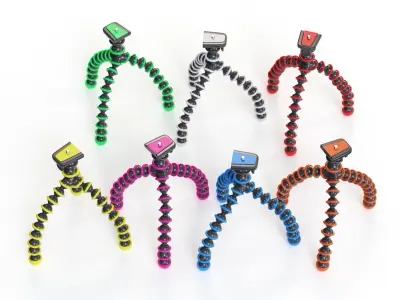 Flexible Camera Tripod 3D model