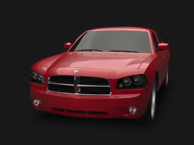 Dodge Charger 2008 3D model