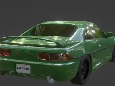 TOYOTA32 Low-poly 3D model