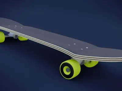 Skateboard 3D model