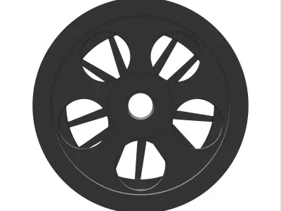 Rota Svn 164 RIMS FOR HOTWHEELS 3D print model 3D print model