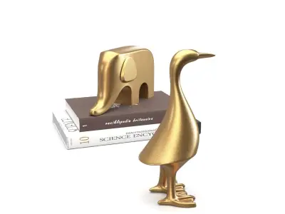 Metal Animal Decorative Objects PBR 3D model