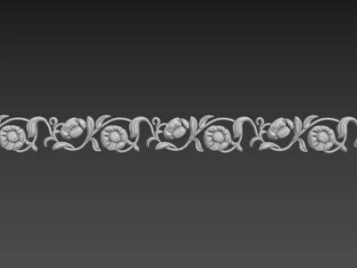 Molding Flowers 3D model