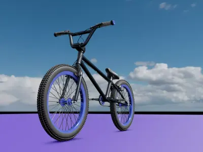 BMX Bicycle 3D model