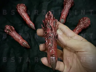 Sukuna Finger  Version 1 High Quality - Jujutsu Kaisen 3D print model