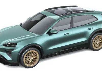 Porsche Cayenne Turbo Electric 2027 3D model