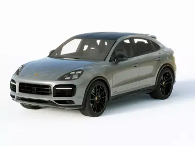 Porsche Cayenne GTS coupe 2020 3D model