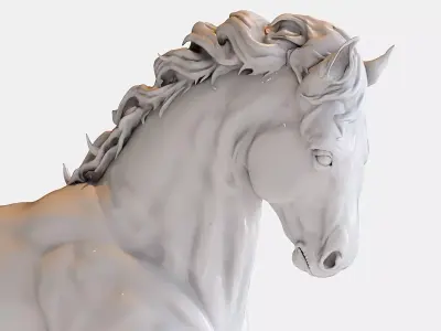 Horse 3D model 40