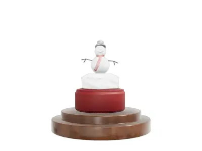 Snow Globe Free low-poly 3D model