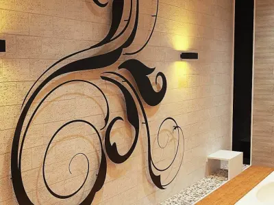 Modern Bathroom 3D model