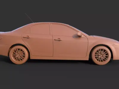 Mazda 6 3D print model