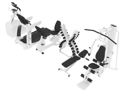 Training Equipment 3D model